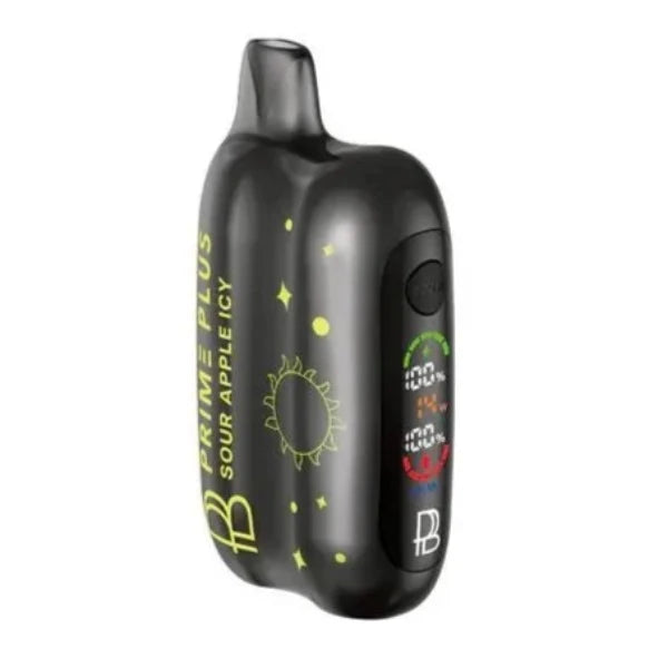 Best Deal Prime Plus 26000 Puffs Rechargeable Disposable Vape 20mL Sour Apple Icy