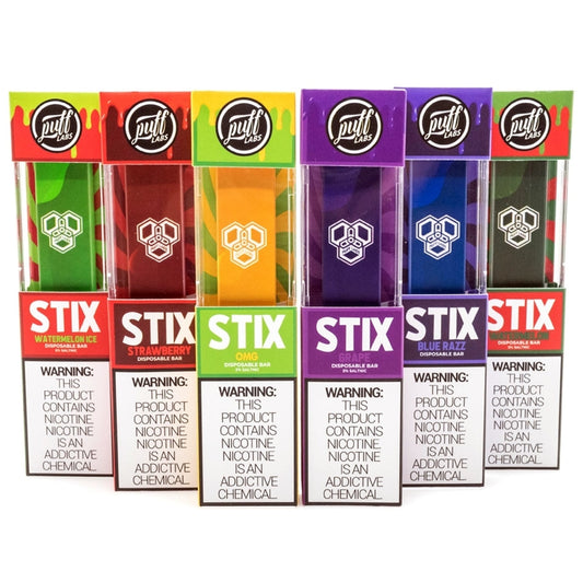 Puff Stix Disposable Vape - Pack of 10 1.3mL Best Flavors