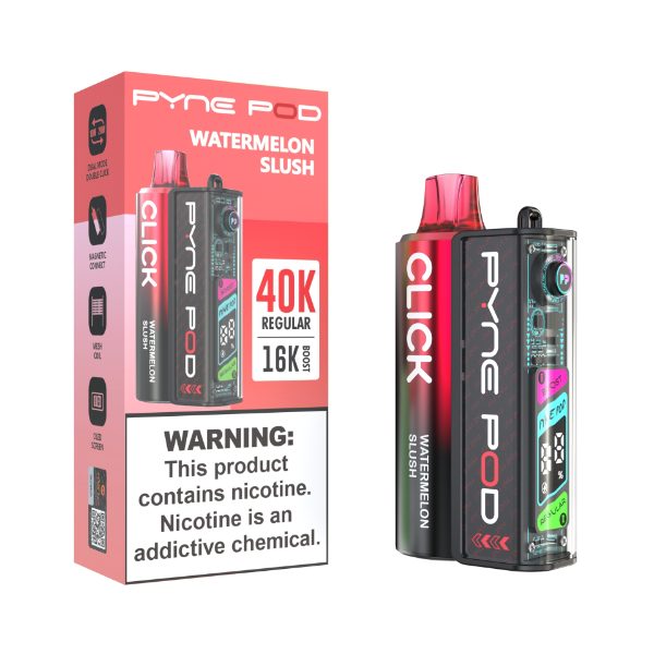Pyne Pod Click 40,000 Puffs Disposable Kit Watermelon Slush