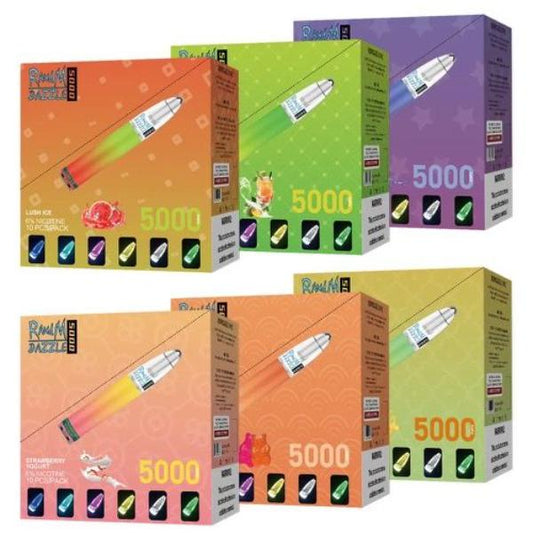 RandM Dazzle 5000 Puffs 10 Pk best flavors
