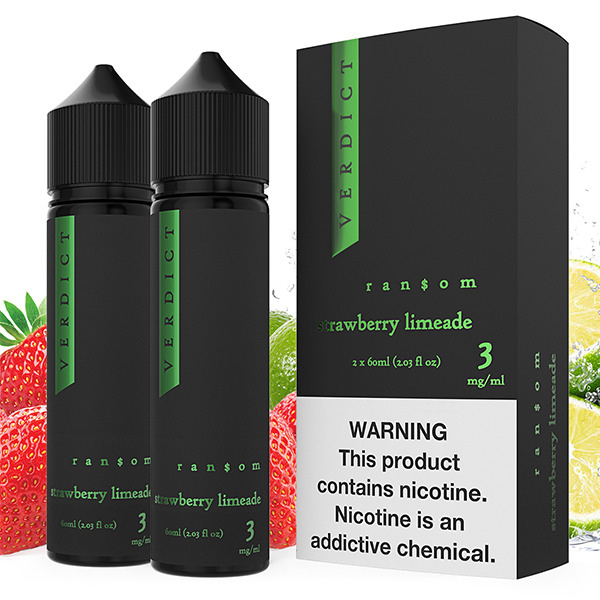 Verdict Series E-Liquid 120mL - Ransom (Strawberry Limeade)