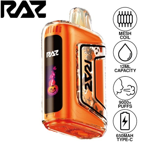 RAZ TN9000 9000 Puffs Disposable Pumpkin Pie Frosting