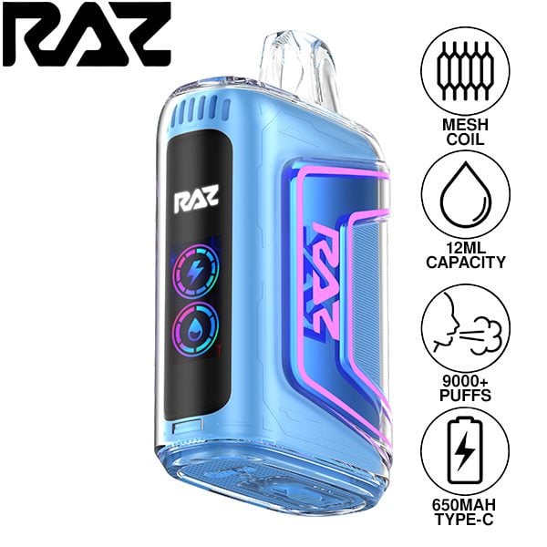 RAZ TN9000 9000 Puffs Disposable Blueberry Watermelon