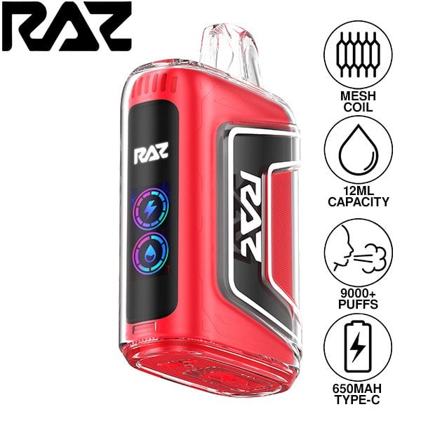 RAZ TN9000 9000 Puffs Disposable Cherry Lemon