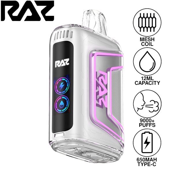 RAZ TN9000 9000 Puffs Disposable Strawberry Ice
