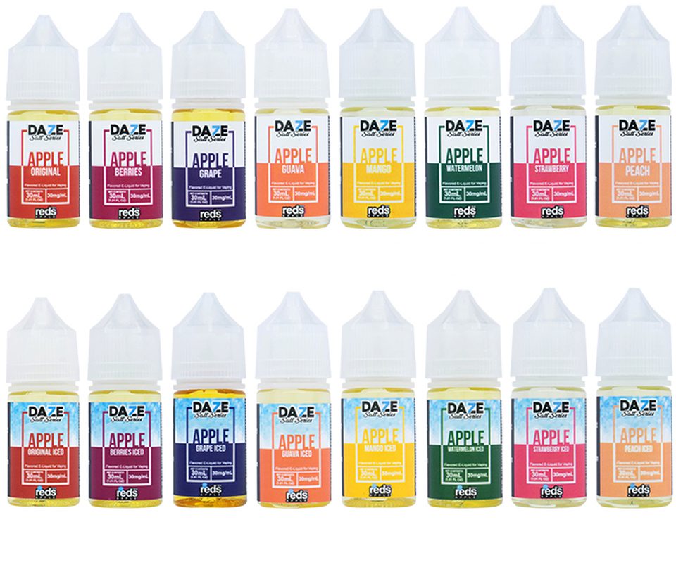 7Daze Reds Salt Series 30ML E-Liquid Wholesale