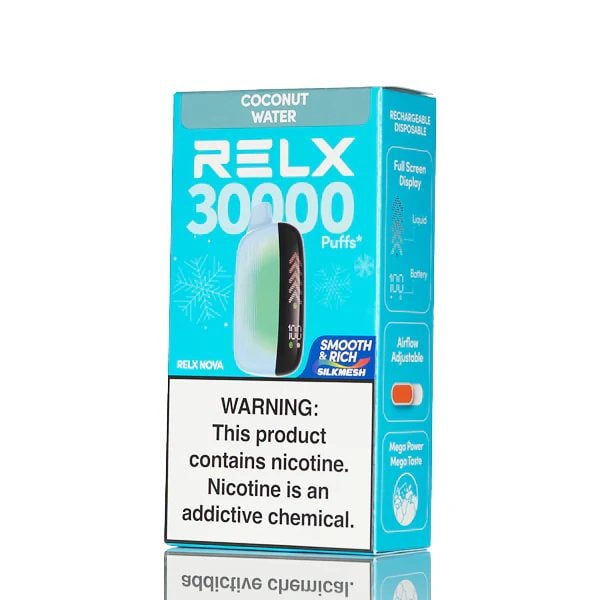 Relx Nova 30,000 Puffs Disposable Coconut Water