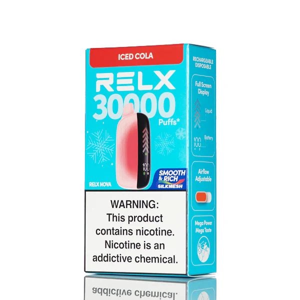 Relx Nova 30,000 Puffs Disposable Iced Cola