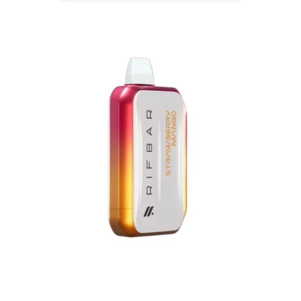 Rifbar Turbo-X 15000 Single Disposable Vape 18mL Best Flavor  Strawberry Mango