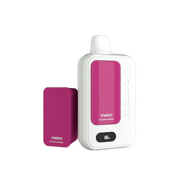 7Daze Clickmate Disposable Starter Kit 15000 Puffs - Sakura Grape