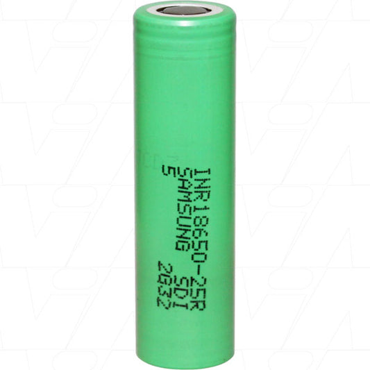Imren 2500mAh Green 18650 25A Battery 1-Pack