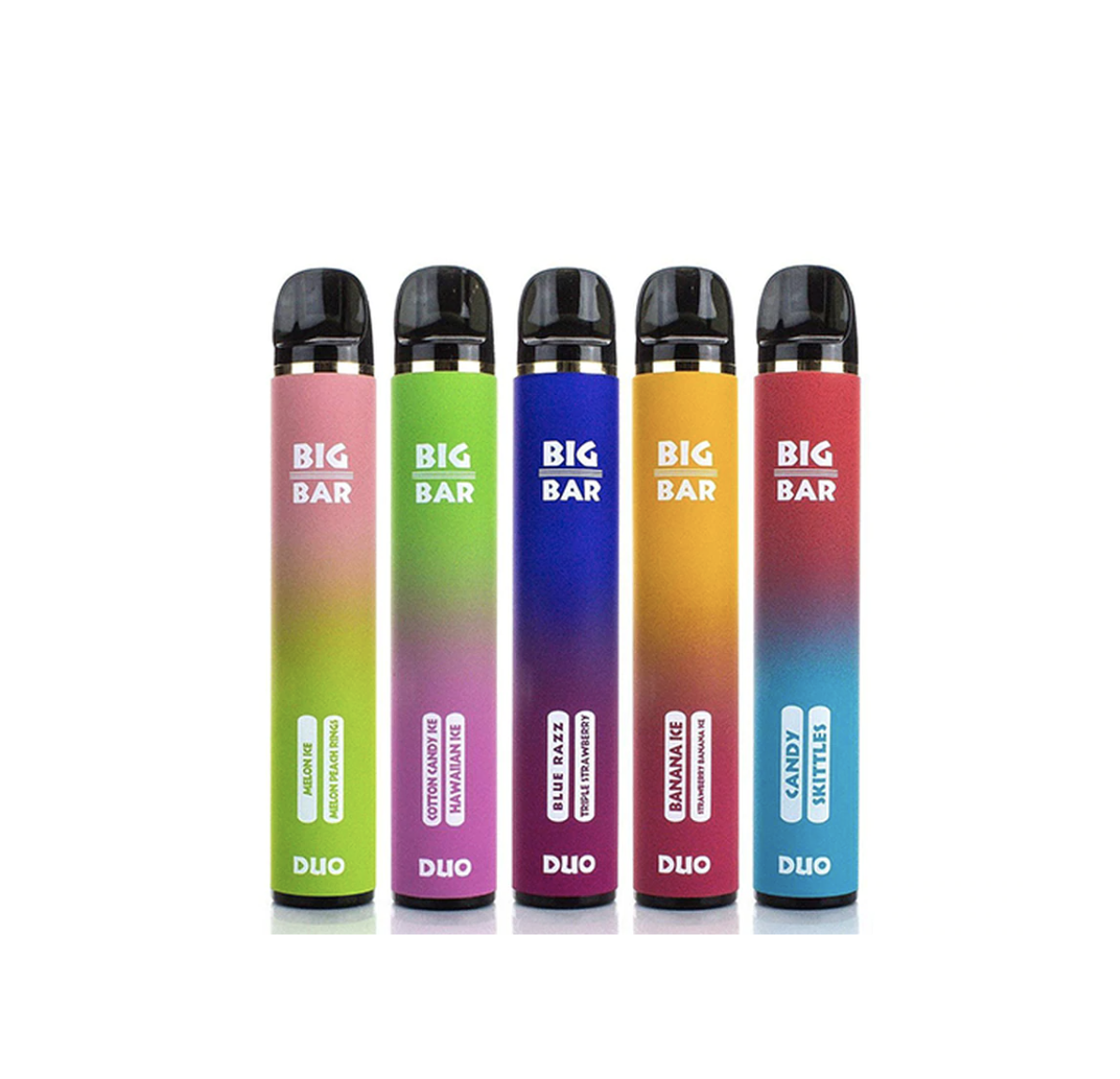 Big Bar Duo Disposable 2200 Puffs 10 Pack Wholesale