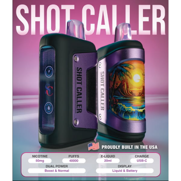 Shot Caller 40,000 Puffs Disposable