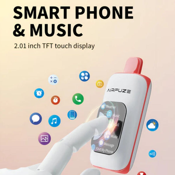 AIRFUZE Smart Phone 30000 Puff Disposable Vape 20mL $6.99 eLiquid.com AIRFUZE Smart Phone 30000 Puff Disposable Vape 20mL $6.99 eLiquid.com