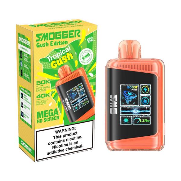 Smogger SG50000 Puff Disposable-Tropical Gush-Single Disposable-5%-24mL