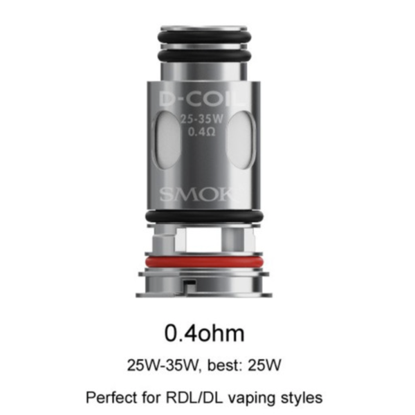 SMOK D Replacement Coil-0.4 ohm