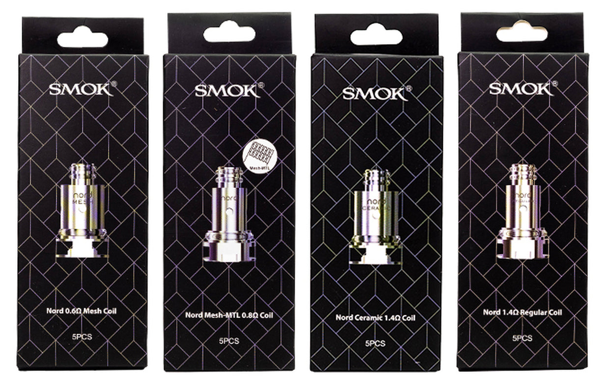 smok vape parts SMOK Nord Coils 5 Pack – $9.99 – eLiquid.com