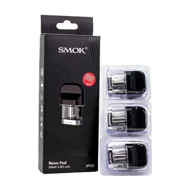 SMOK Novo Replacement Pods TF 3-Pack Mesh 0.8ohm