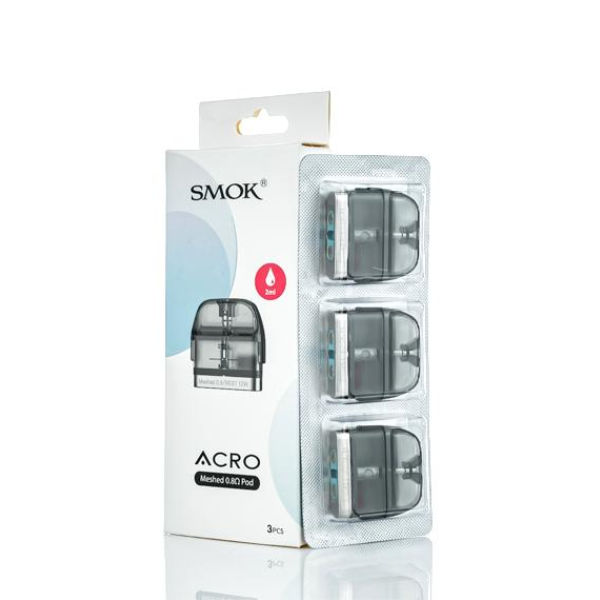 SMOK ACRO Replacement Pod Cartridge 3-Pack - Vape Wholesale USA