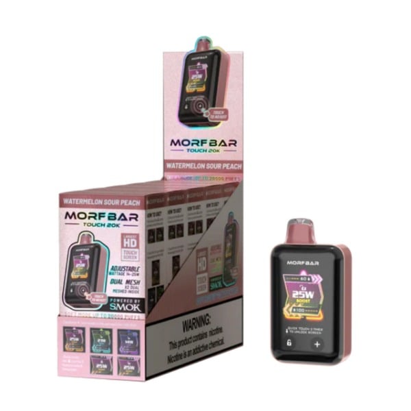SMOK Morf Bar Touch 20k Rechargeable Disposable - Watermelon Sour Peach