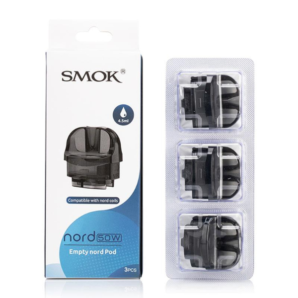 SMOK Nord 50W Replacement Pods 3-Pack - Vape Wholesale USA
