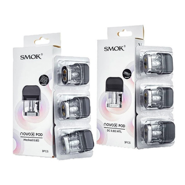 SMOK Novo X Replacement Pods 3-Pack - Vape Wholesale USA