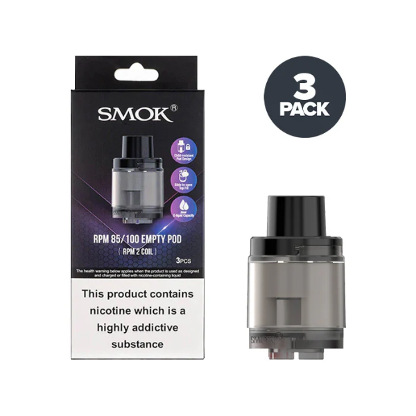 SMOK RPM 85/100 Empty Replacement Pods