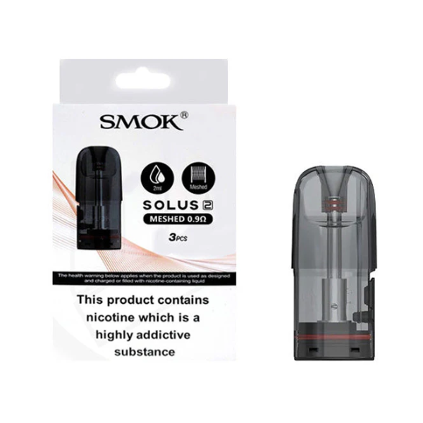 SMOK Solus 2 Replacement Pod 3-Pack - Vape Wholesale USA