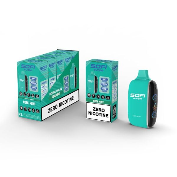 SOFI Surge 25,000 Puffs Zero Nicotine Disposable Cool Mint