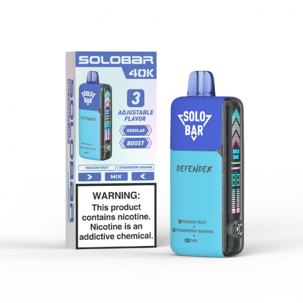 Solobar Defender 40K Disposable Passionfruit / Strawberry Banana