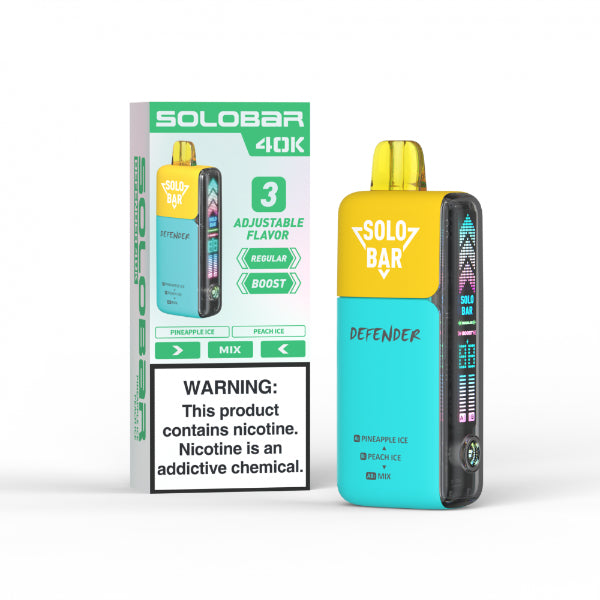 Solobar Defender 40K Disposable Pineapple Ice / Peach Ice