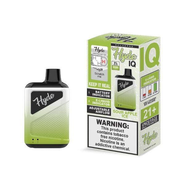 Sour Apple Ice Hyde IQ 5000 Puffs Disposable