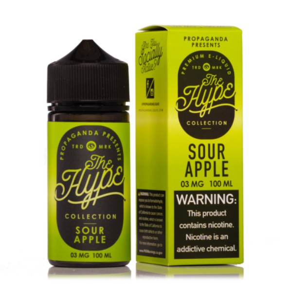 Propaganda The Hype Collection E-Liquid 100mL - Sour Apple
