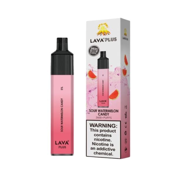 Lava Plus 2600 Disposable Vape Sour Watermelon Ice