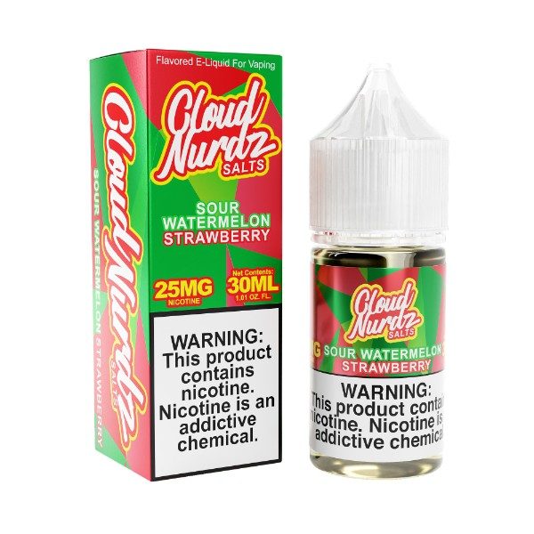 Cloud Nurdz Salts Series-Sour Watermelon Strawberry