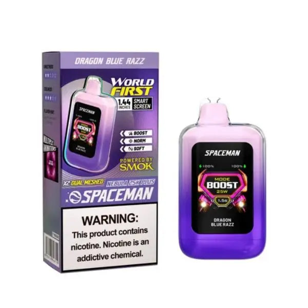 Space Man Nebula 25k Plus Rechargeable Disposable Vape 18mL $9.95 eLiquid.com Space Man Nebula 25k Plus Rechargeable Disposable Vape 18mL $9.95 eLiquid.com
