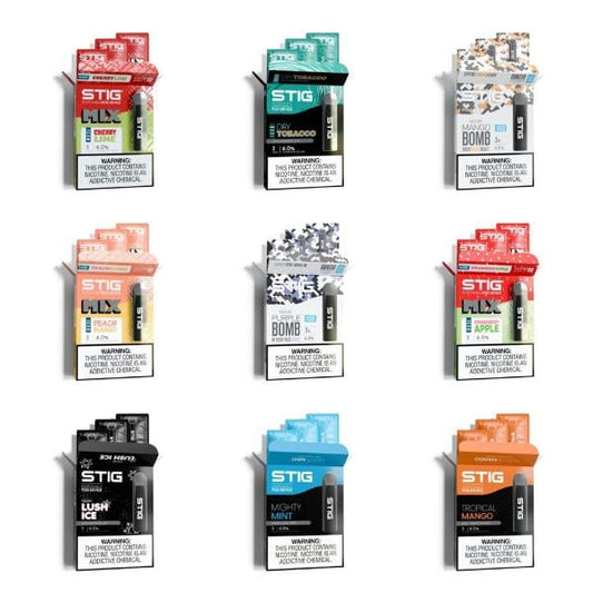 STIG 60MG Disposable Pod Device | Pack of 3