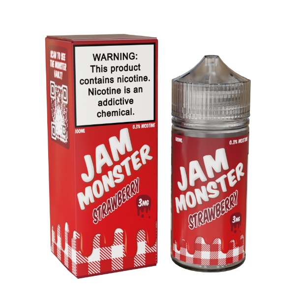 Jam Monster Series 100ML - Strawberry
