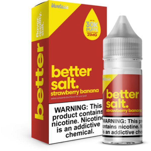 Vapetasia Better Salt Series E-liquid 30mL - Strawberry Banana