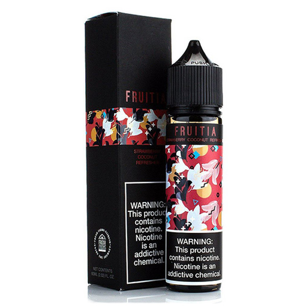 Best Deal Fruitia E-Liquid 60ML - Strawberry Coconut Refresher