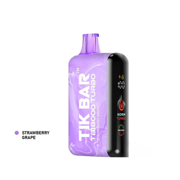 TIK BAR TB18000 Turbo Rechargeable Disposable Vape 18mL 5 Pack $47.79 eLiquid.com TIK BAR TB18000 Turbo Rechargeable Disposable Vape 18mL 5 Pack $47.79 eLiquid.com