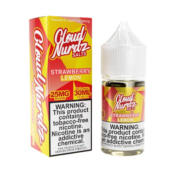 Cloud Nurdz TFN Salts Series 30mL- Strawberry Lemon