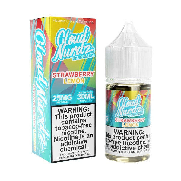 Cloud Nurdz TFN Salts Series 30mL- Strawberry lemon ice