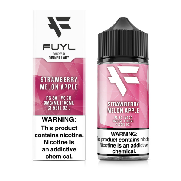FUYL by Dinner Lady 100mL E-liquid Series - Strawberry Melon Apple