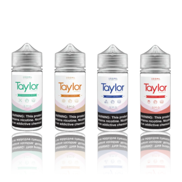 Taylor Flavors 100mL for wholesale and bulk pricing from Vape Wholesale USA