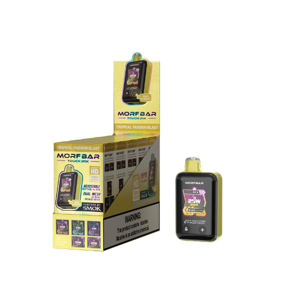 Morfbar Touch 20000 Puffs-Single Disposable-Tropical Passion Blast-50mg