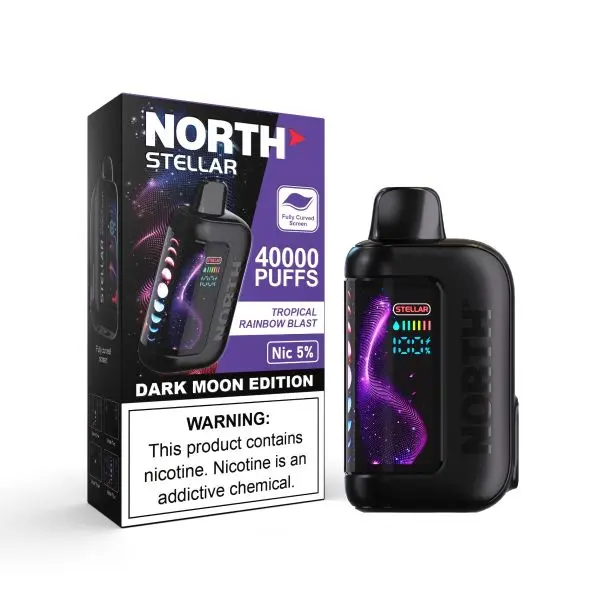 Best Deal North Stellar 40k Puffs Disposable Vape - Tropical Rainbow Blast