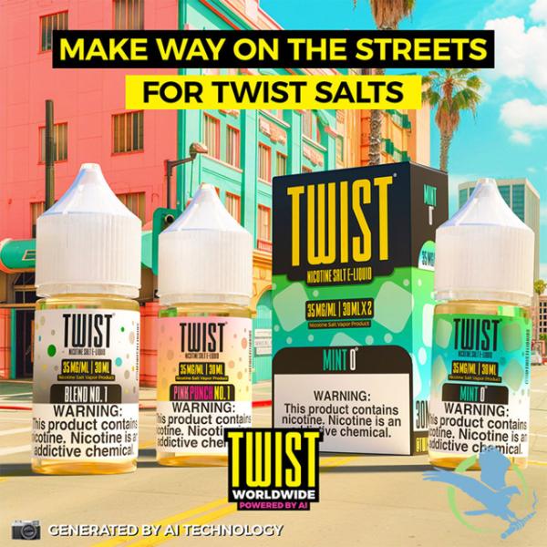 Lemon Twist Salt Series 60ML - Best Deal
