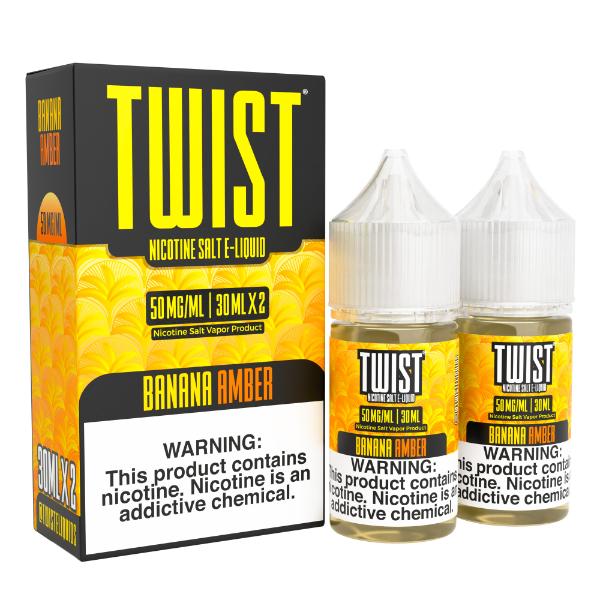 Lemon Twist Salt Series 60ML - Banana Amber