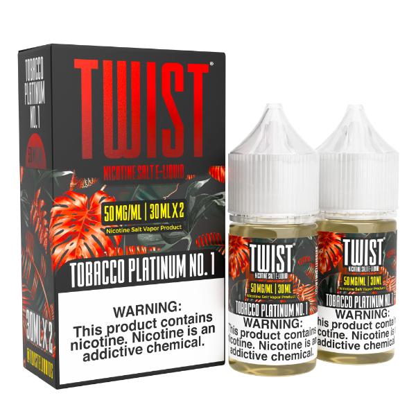 Lemon Twist Salt Series 60ML - Tobacco Platinum No.1